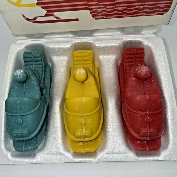 Vintage Avon SURE WINNER 3 Snow Buggy Snowmobile Soaps New Old Stock 1970s - Picture 3 of 10
